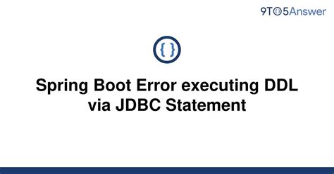 password=root <b>spring</b>. . Error executing ddl drop table via jdbc statement spring boot